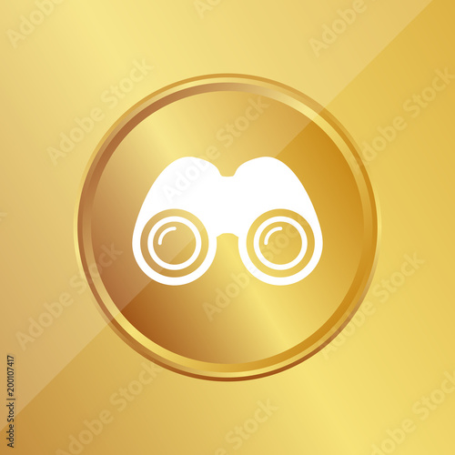 Gold Medaille - Fernglas