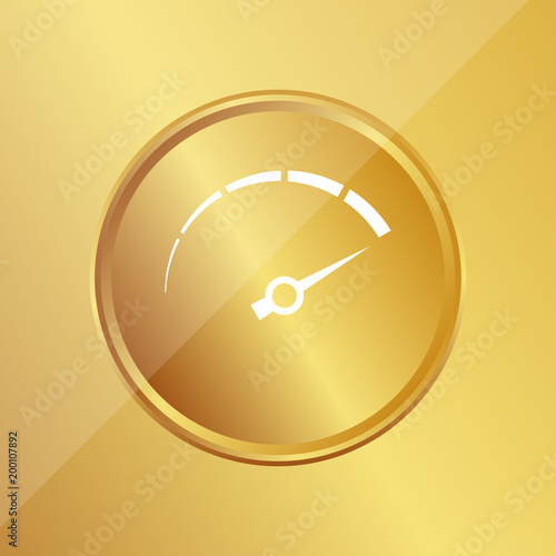 Gold Medaille - Tachometer