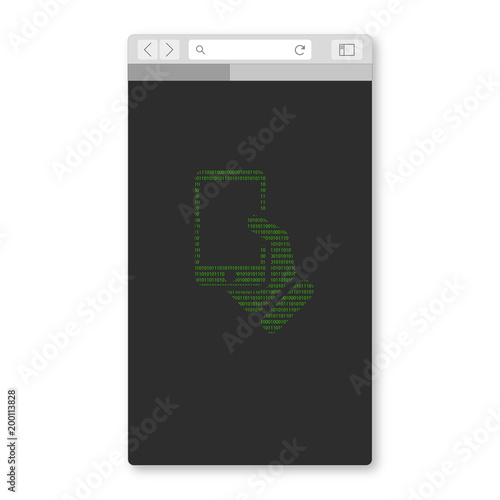 Mobil Browser - Smartphone in der Hand