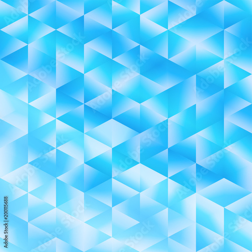 Blue poligonal background