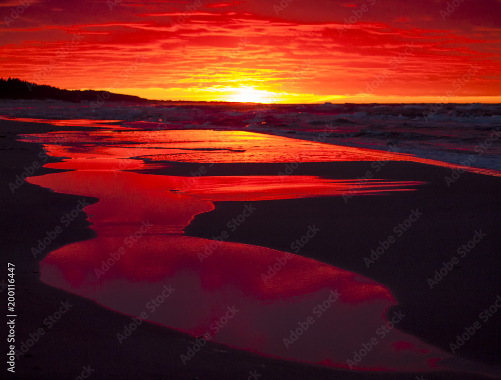 Fototapeta premium sunset