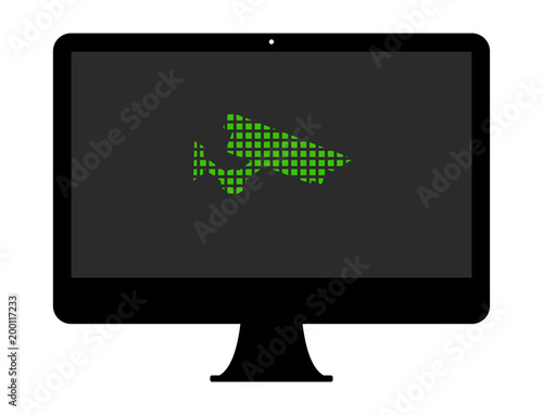 Pixel Icon PC - Überwachungskamera