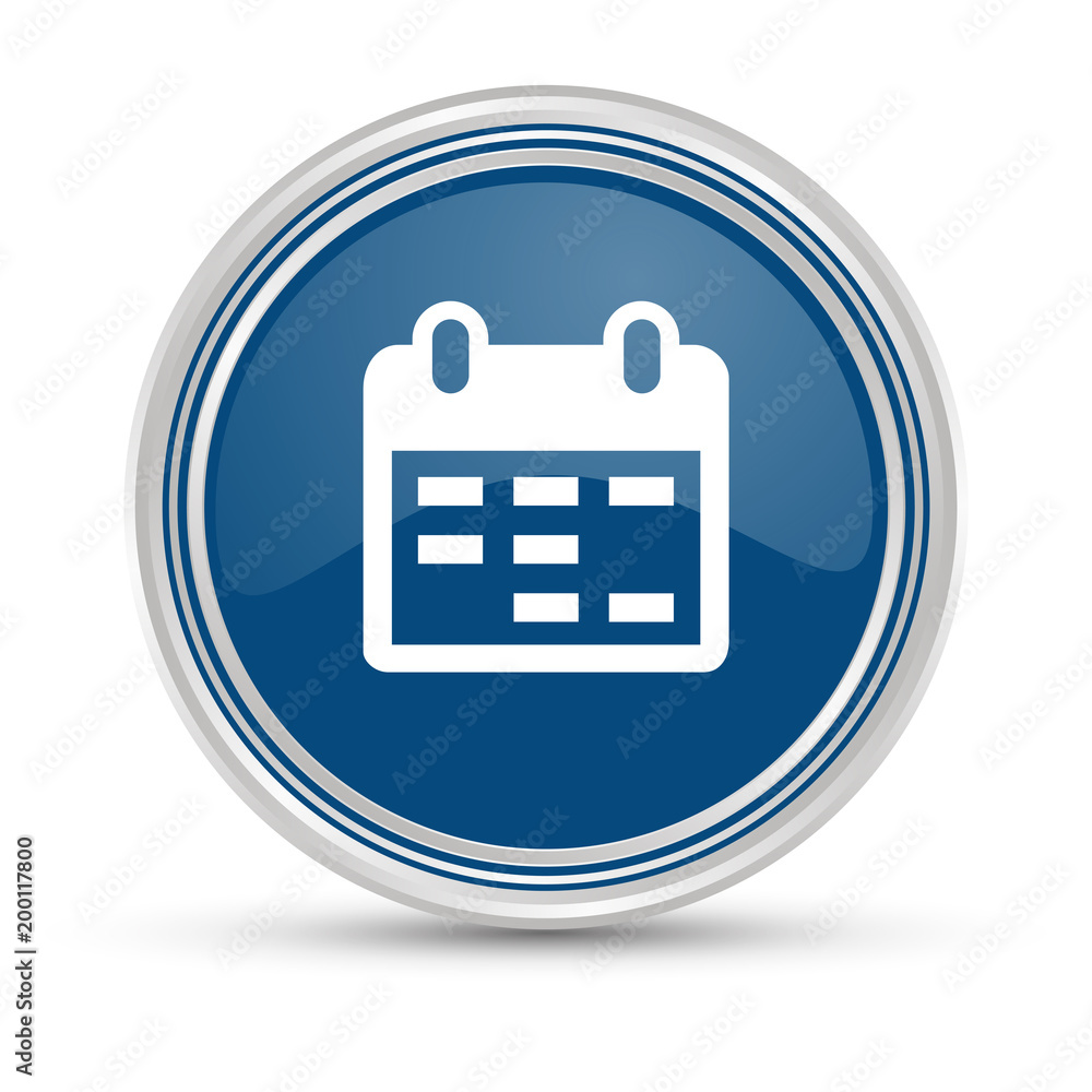 Blauer Button - Terminkalender Blauer Button - Terminkalender