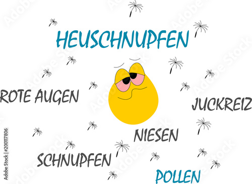 Heuschnupfen und dessen Symptome