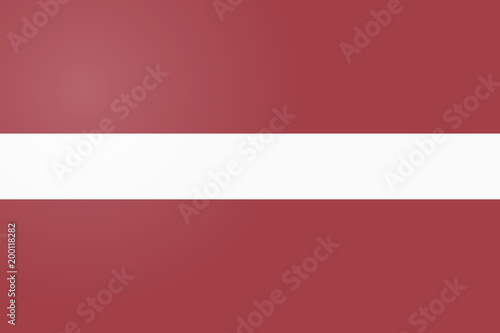 Latvia Flag. Official colors and proportion correctly. National Flag of Latvia. Latvia Flag vector illustration. Latvia Flag vector background.