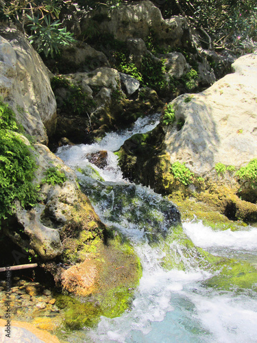 The Kourtaliotiko Gorge  or Asomatos Gorge  - gorge on the southern side of the western part of the island of Crete. Greece.