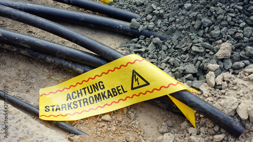 Energieversorgung - Starkstromkabel