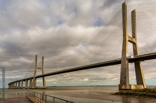 Vasco da Gama bridge in Lisboa © ricardo rocha
