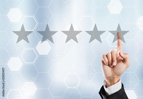 Bild auf Leinwand Customer.