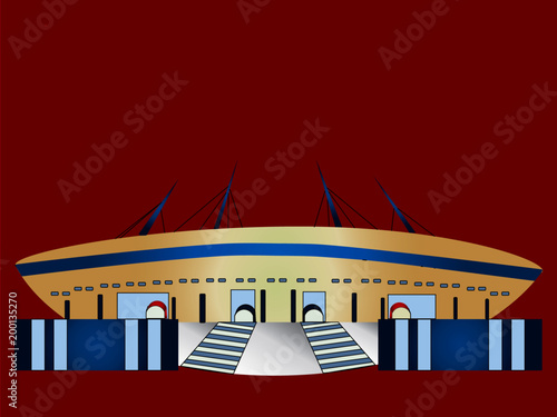 Russian Sport Stadium Zenit Arena