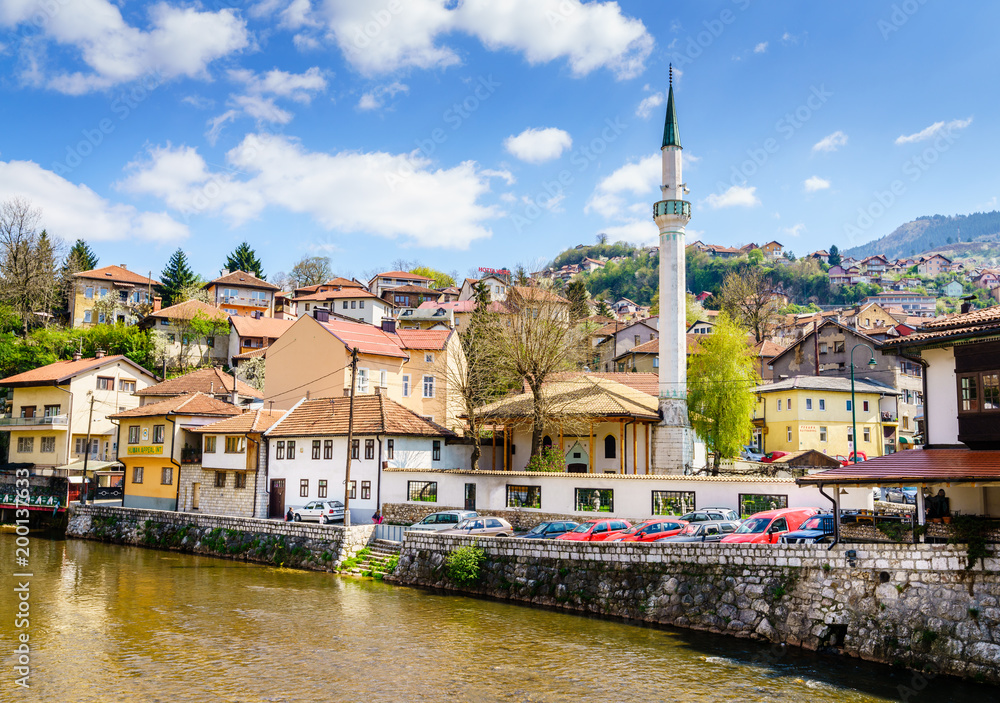 Sarajevo cityscape Sarajevo cityscape