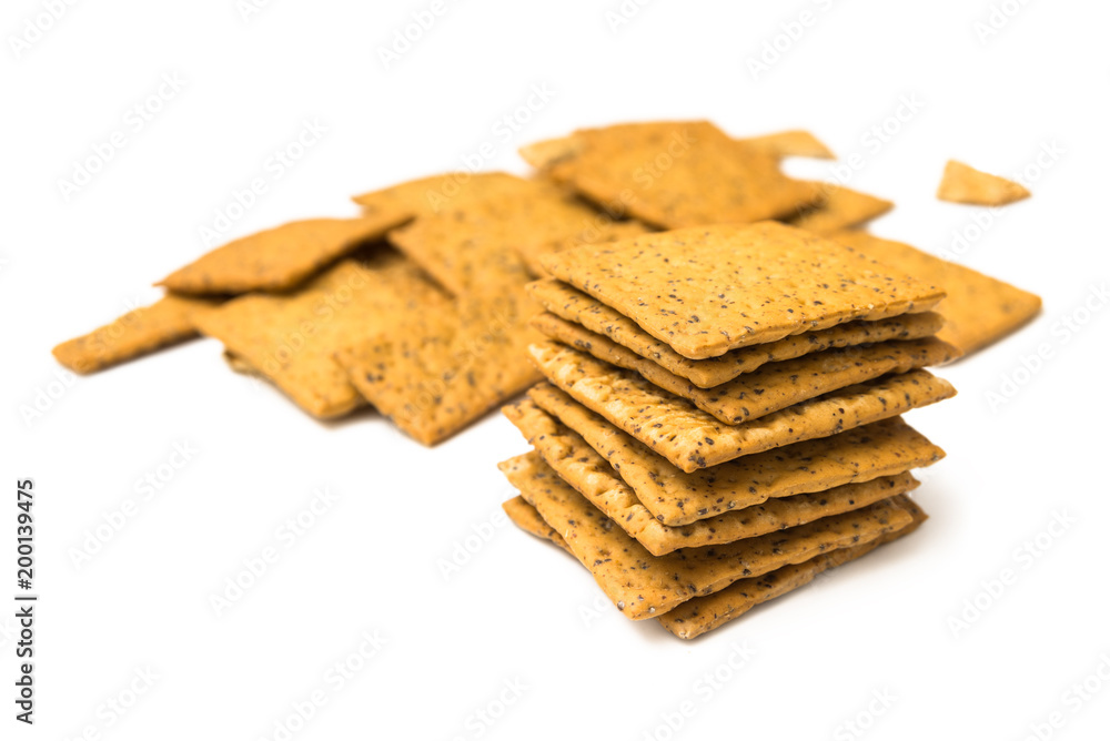 Crackers con farina integrale Crackers con farina integrale