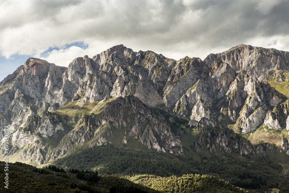 Picos de Europa mountain view,Spain Picos de Europa mountain view,Spain