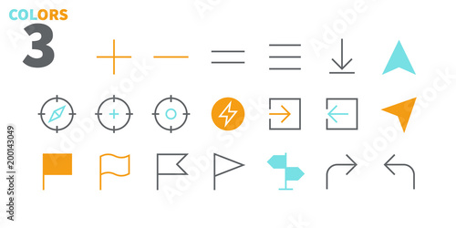 Location Pixel Perfect Well-crafted Vector Thin Line Icons 48x48 Ready for 24x24 Grid for Web Graphics and Apps with Editable Stroke. Simple Minimal Pictogram Part 4