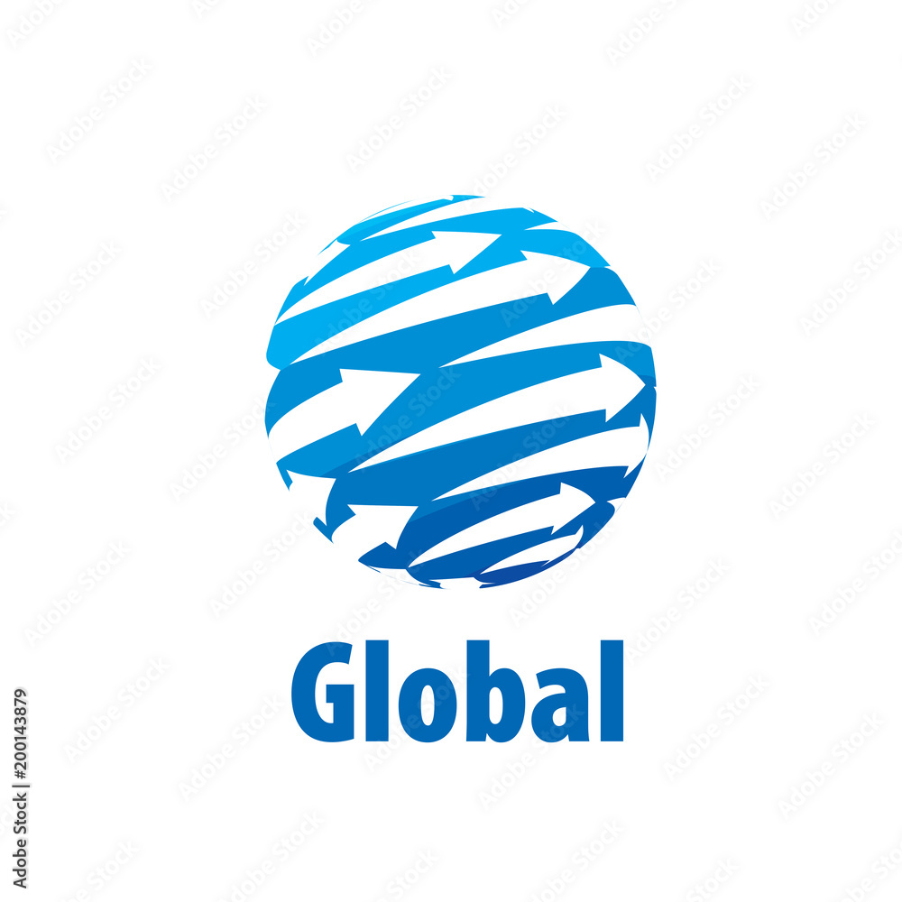 vector logo globe vector logo globe