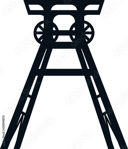 Colliery tower icon