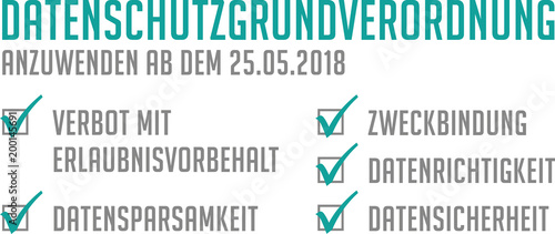 Datenschutzgrundverordnung Checkliste ab dem 25.05.2018
