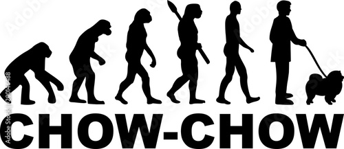 Chow-chow evolution word