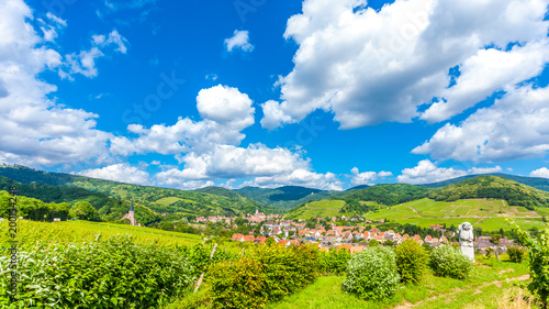 Itterswiller  medieval village in Alsace France