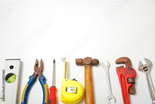 Wallpaper Mural Assorted work and home tools Torontodigital.ca