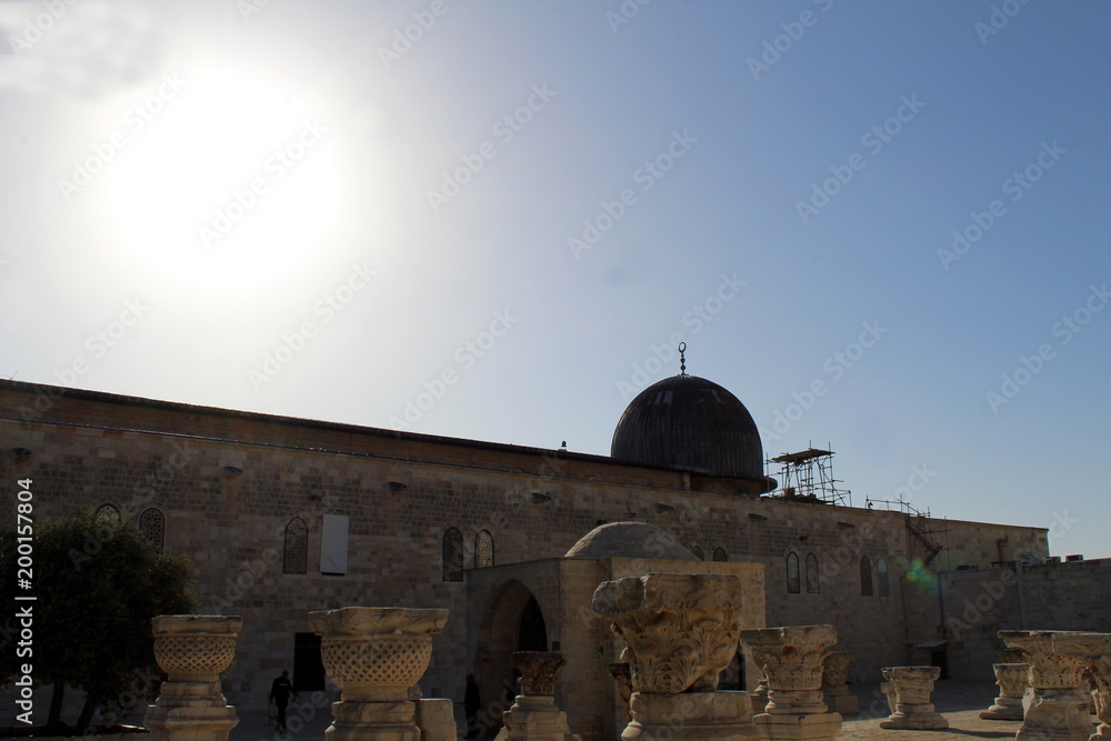 Al-Aqsa Mosque on Temple Mountain, Jerusalem