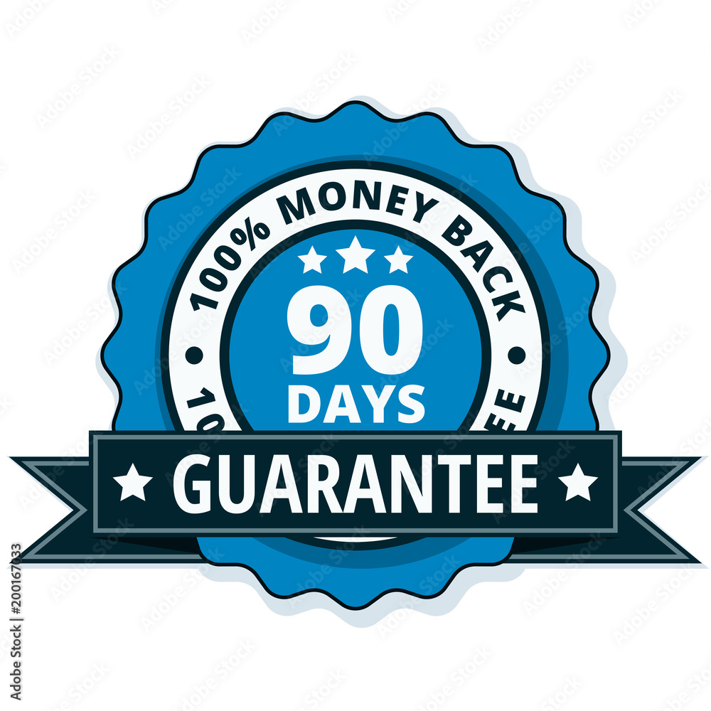 90 Days Money Back illustration 90 Days Money Back illustration