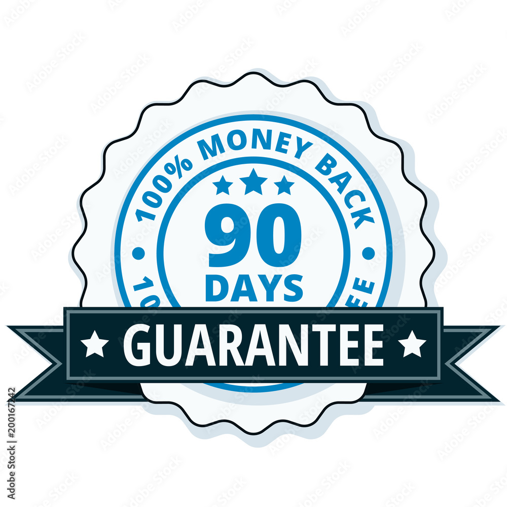 90 Days Money Back illustration 90 Days Money Back illustration