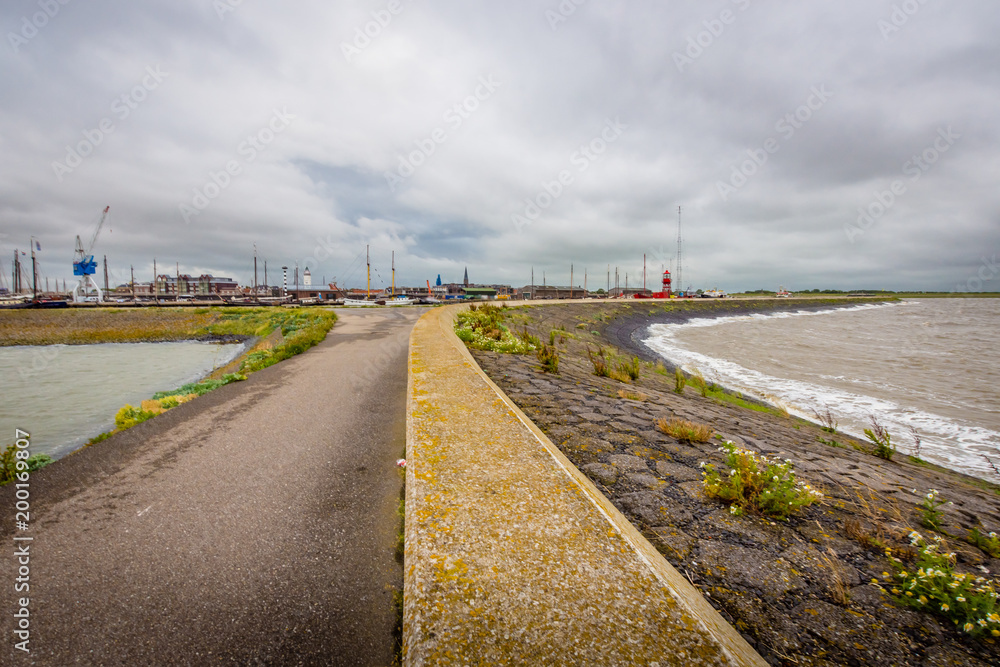 Fototapeta premium Harlingen - Netherlands