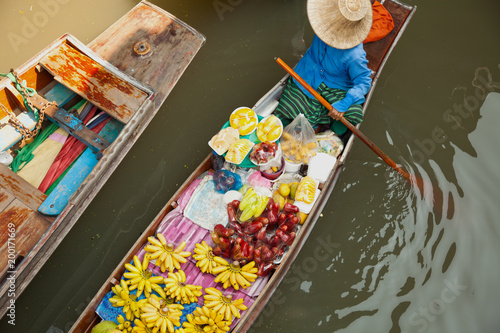 floating market thailand © izzetugutmen