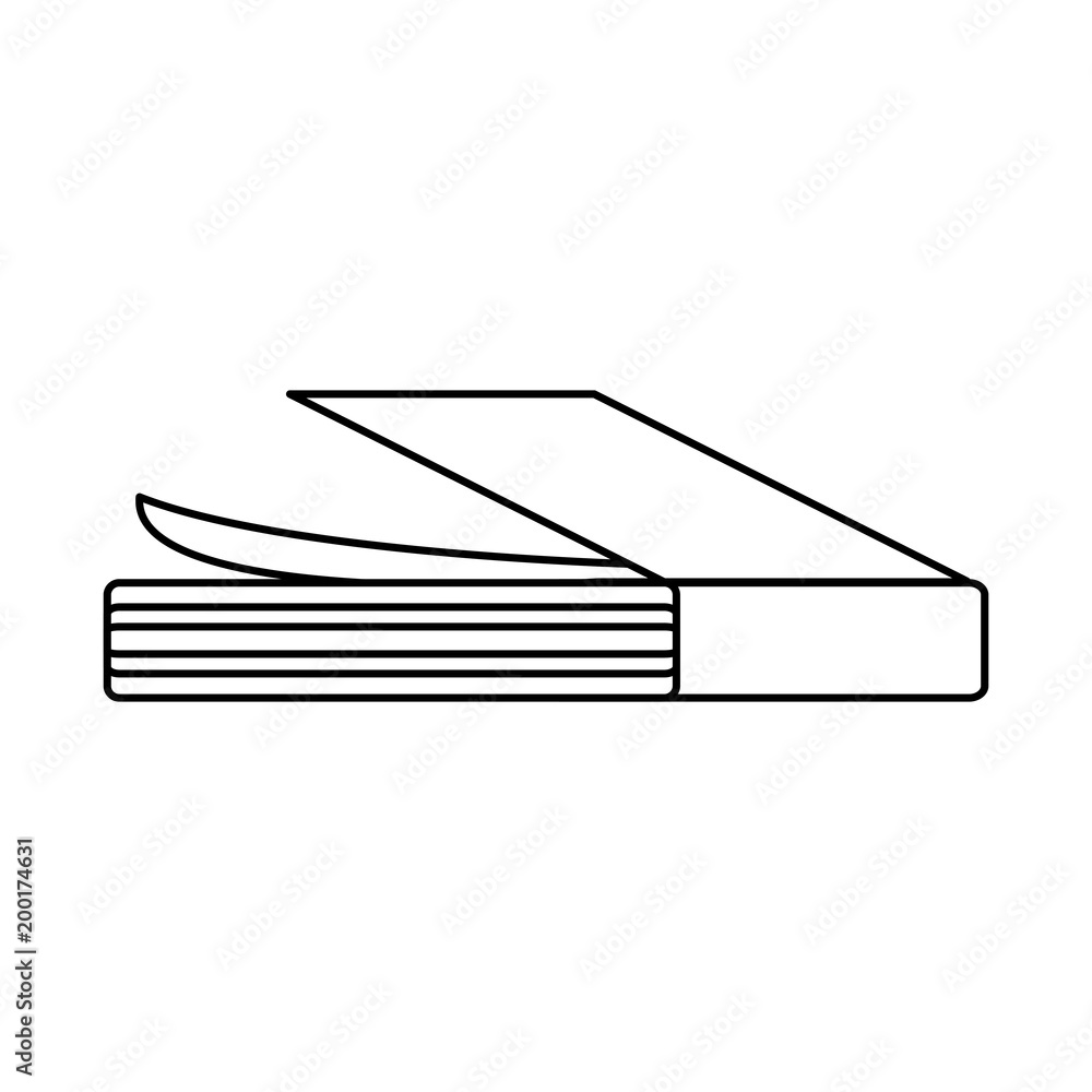 academic book icon over white background, vector illustration academic book icon over white background, vector illustration
