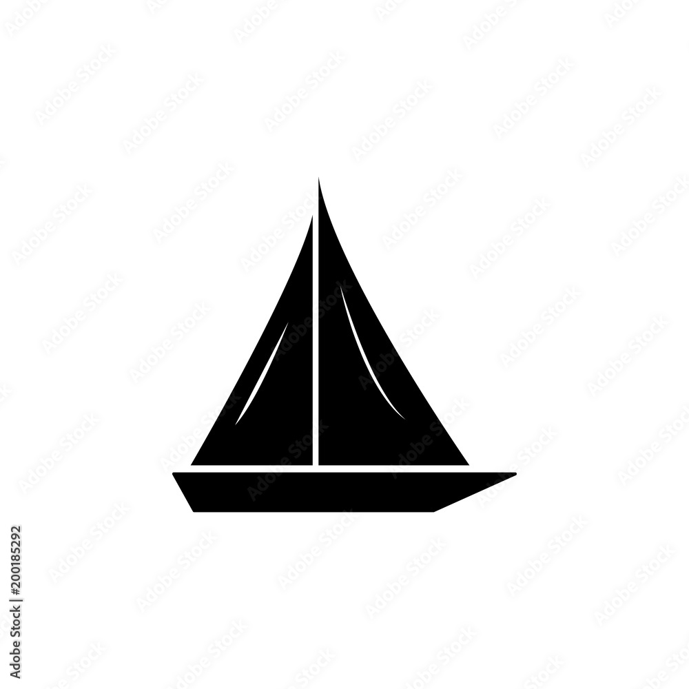 sailing yacht icon. Element of simple icon for websites, web design, mobile app, info graphics. Signs and symbols collection icon for design and development sailing yacht icon. Element of simple icon for websites, web design, mobile app, info graphics. Signs and symbols collection icon for design and development