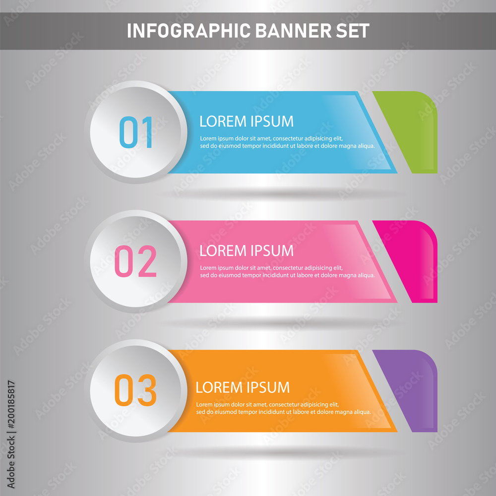 Infographic Banner Set Infographic Banner Set