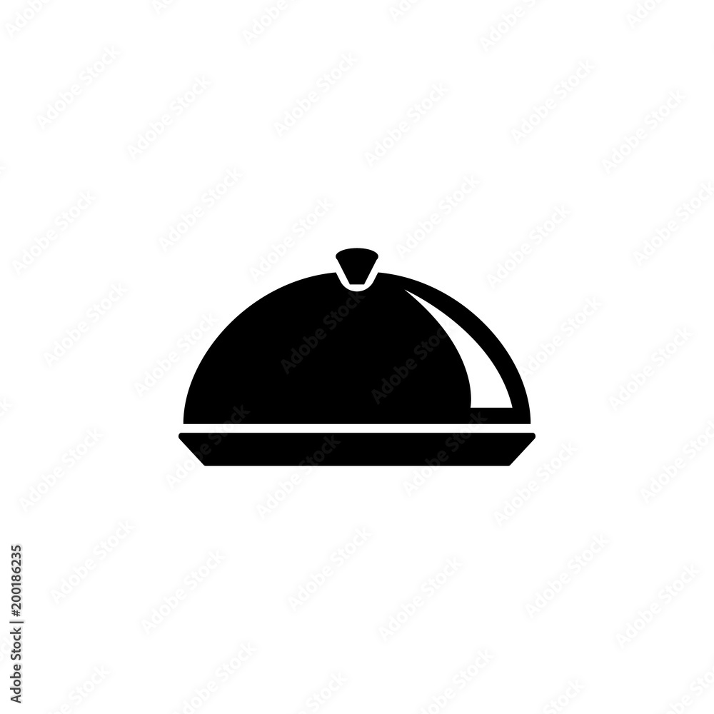 restaurant tray icon. Element of simple icon for websites, web design, mobile app, info graphics. Signs and symbols collection icon for design and development