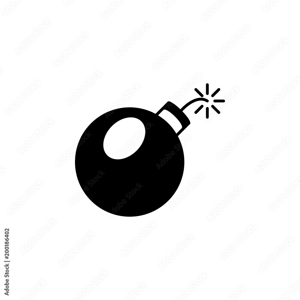 bomb with wick icon. Element of simple icon for websites, web design, mobile app, info graphics. Signs and symbols collection icon for design and development bomb with wick icon. Element of simple icon for websites, web design, mobile app, info graphics. Signs and symbols collection icon for design and development
