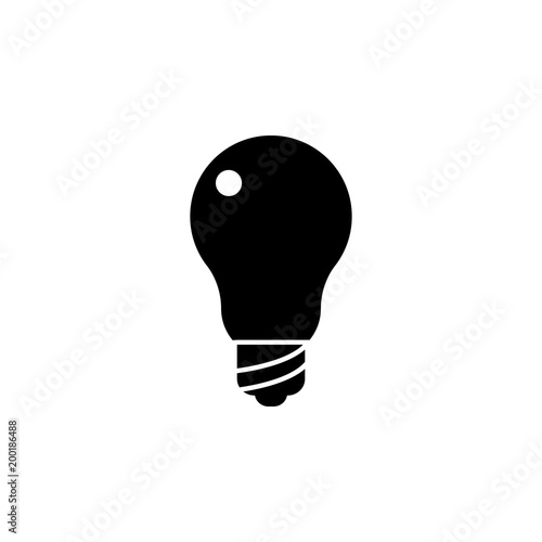 bulb icon. Element of simple icon for websites, web design, mobile app, info graphics. Signs and symbols collection icon for design and development