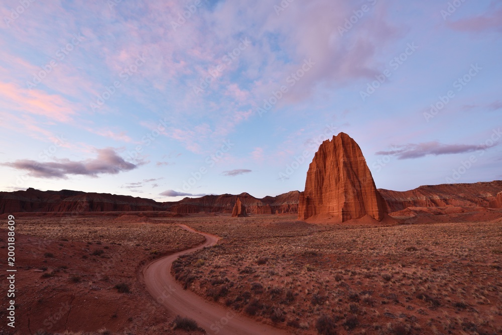 Cathedral Valley Sunrise, Capitol Reef National Park