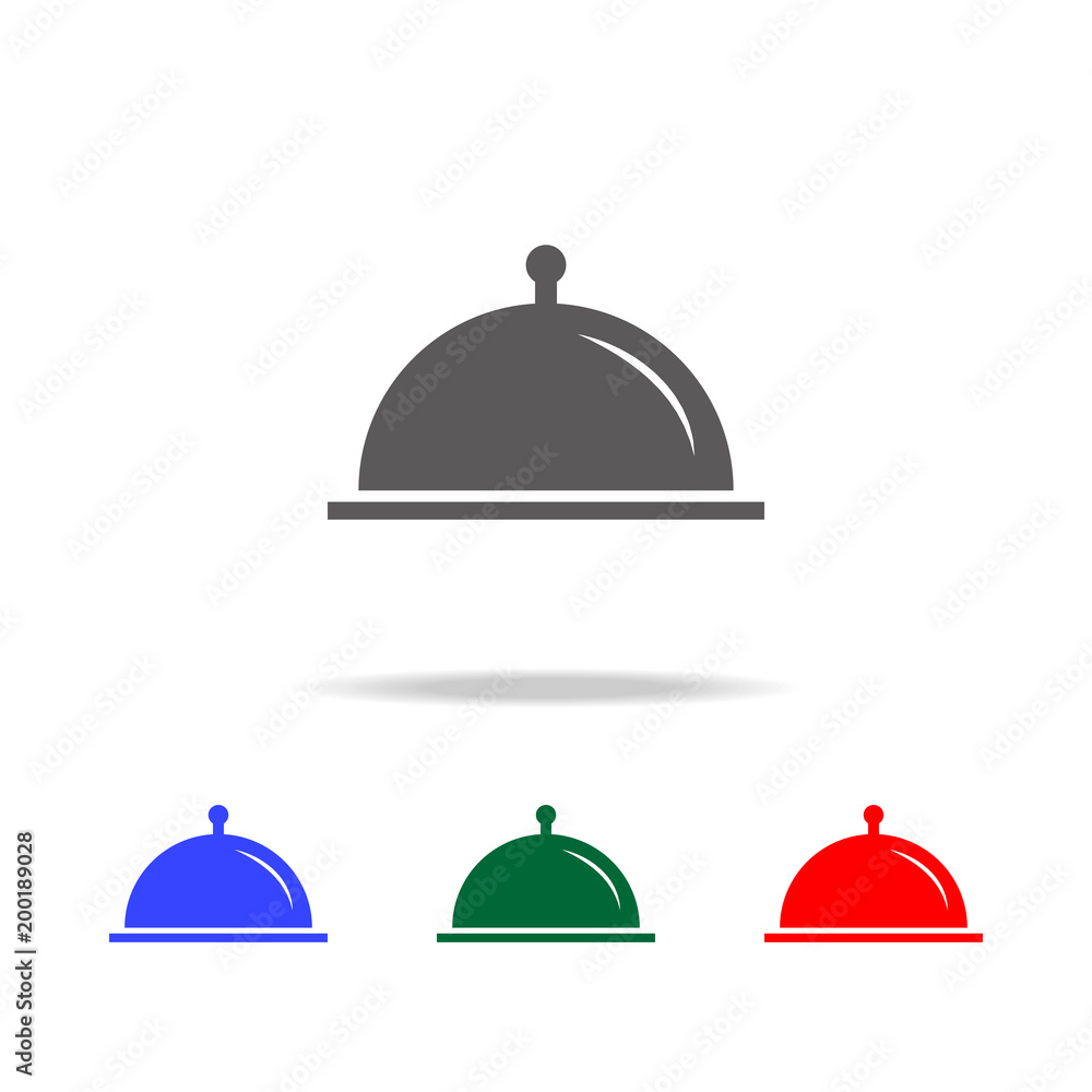 Restaurant Steel Serving Tray icon. Elements of food multi colored icons. Premium quality graphic design icon. Simple icon for websites, web design, mobile app, info graphics Restaurant Steel Serving Tray icon. Elements of food multi colored icons. Premium quality graphic design icon. Simple icon for websites, web design, mobile app, info graphics
