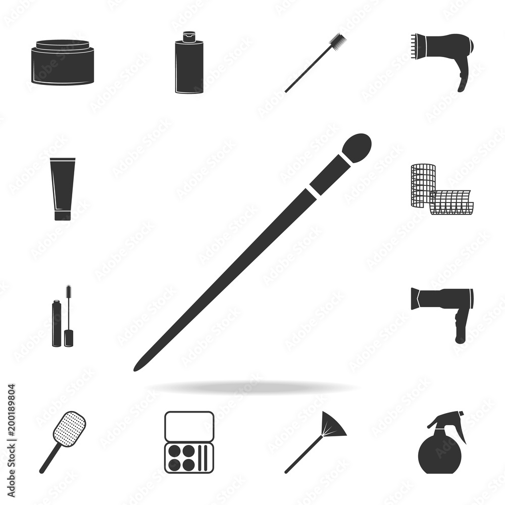 Makeup Brush icon. Detailed set of Beauty salon icons. Premium quality graphic design icon. One of the collection icons for websites, web design, mobile app Makeup Brush icon. Detailed set of Beauty salon icons. Premium quality graphic design icon. One of the collection icons for websites, web design, mobile app
