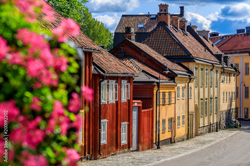 Photography Traditional old houses in Stockholm Sweden