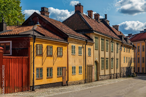 Photography Traditional old houses in Stockholm Sweden