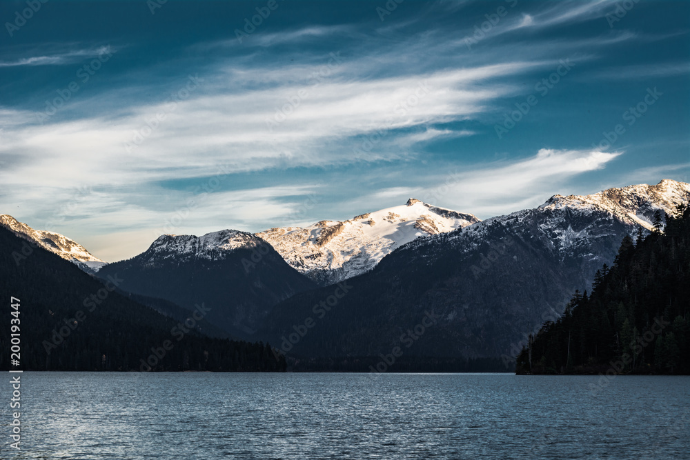 Alpine Lake Sunset