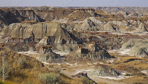 The Canadian Badlands of Drumheller, Alberta