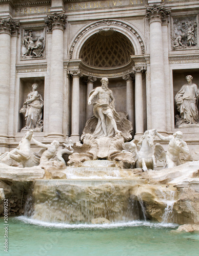 Photography Trevi Fountain rome Italy