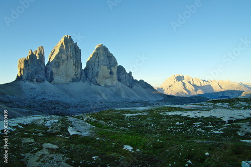 Obraz na płótnie Tre cime di Lavaredo w salonie