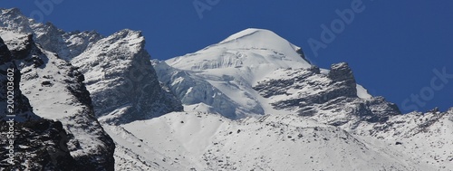Baden Powell Peak, mountain of the Langtang Himal, Nepal.
