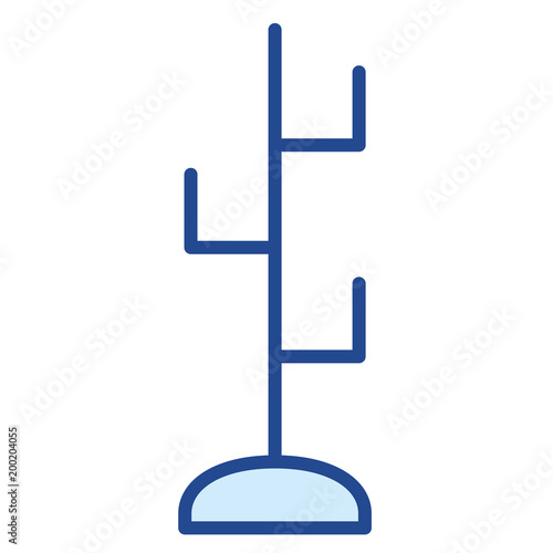 Kleiderständer Vector Icon