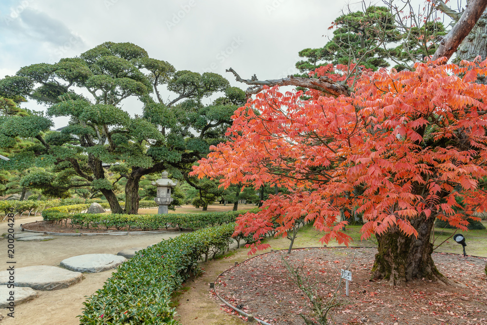 高松城 庭園風景