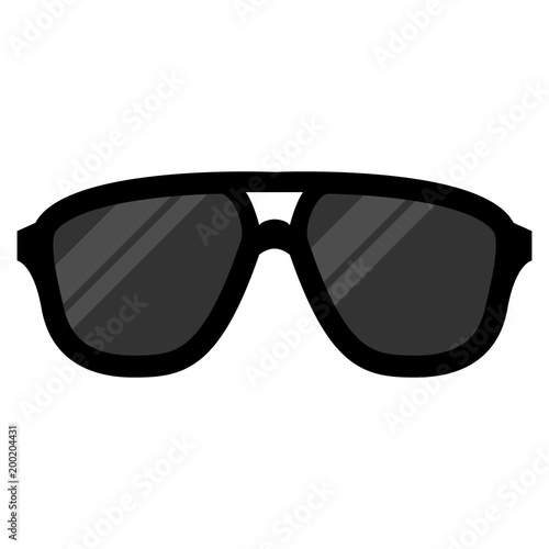 Cartoon Sunglasses Illustration