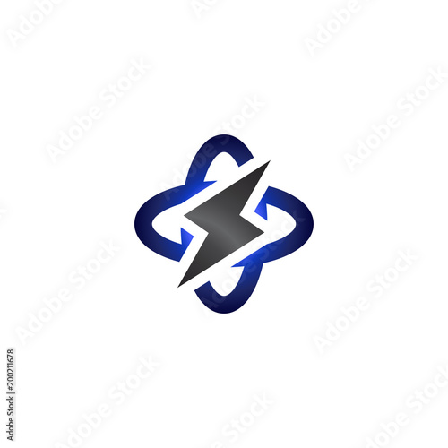Abstract bolt logo design template Free Download Abstract bolt logo design template - GFXLoad