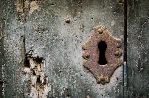 old wooden door texture